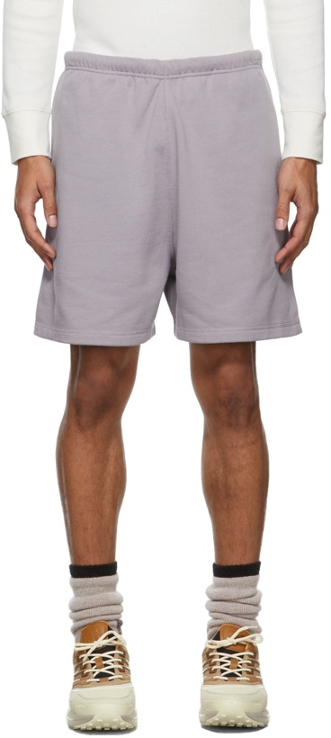 Photo: Heron Preston for Calvin Klein Grey Season 2 Fleece Shorts