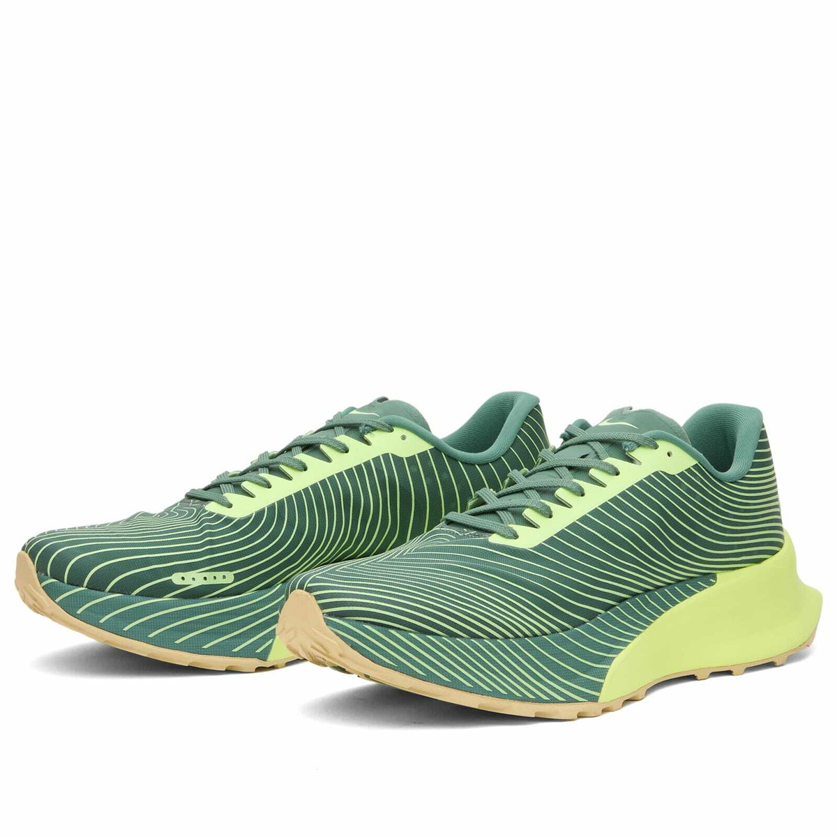 Nike Men's ACG Ultra Fly Trail 2 in Dutch Green/Barely Vol/Vegas Gold