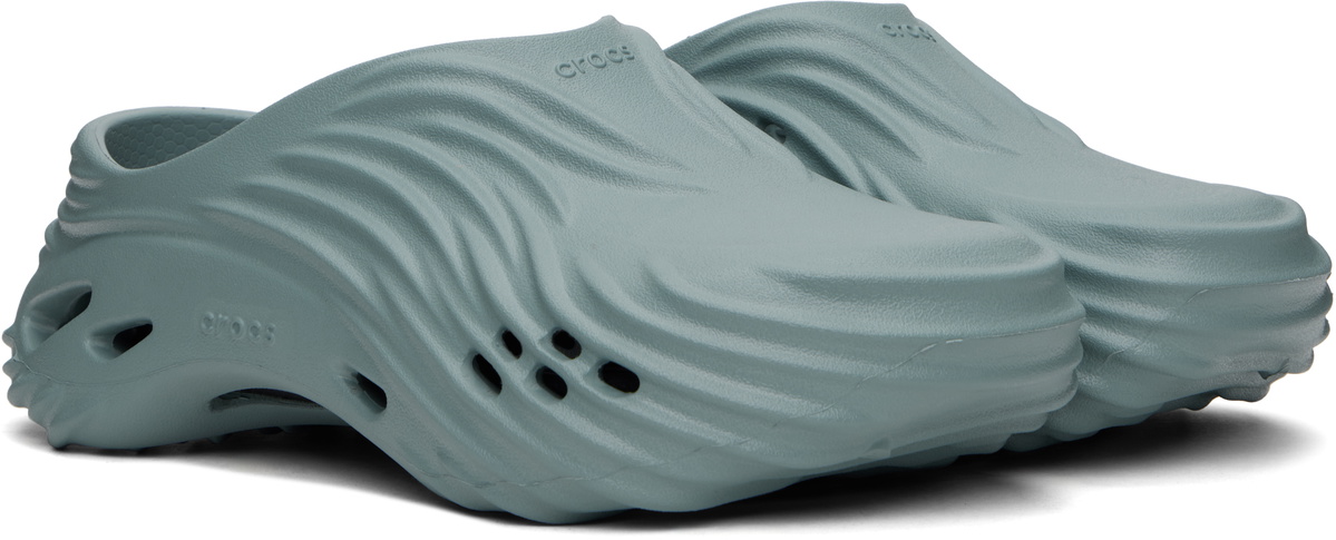 Crocs Blue Echo Wave Clogs
