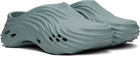 Crocs Blue Echo Wave Clogs