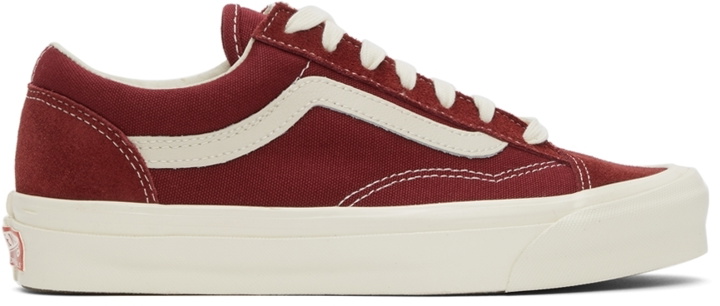 Photo: Vans Burgundy Vault OG Style 36 LX Sneakers