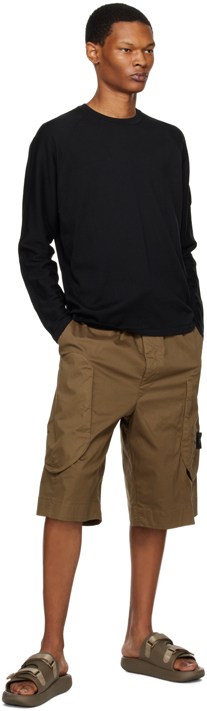 Stone Island Shadow Project Black Patch Sweater