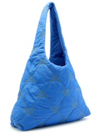 Damson Madder Roisin Quilted Hobo bag - Blue - One Size