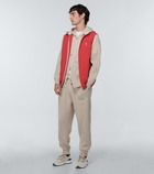 Brunello Cucinelli - Logo-embroidered technical vest