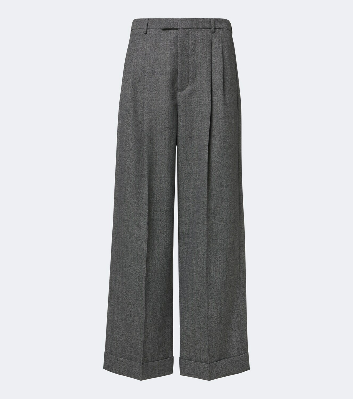 Valentino Herringbone wide-leg pants