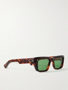 Jacques Marie Mage - Walker Rectangular-Frame Tortoiseshell Acetate Sunglasses