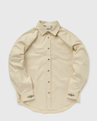 Drôle De Monsieur La Chemise Drôle Fleurie Beige - Mens - Longsleeves