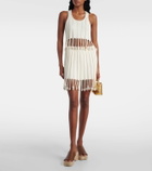 Loewe Paula's Ibiza Petal 80 leather espadrille wedges