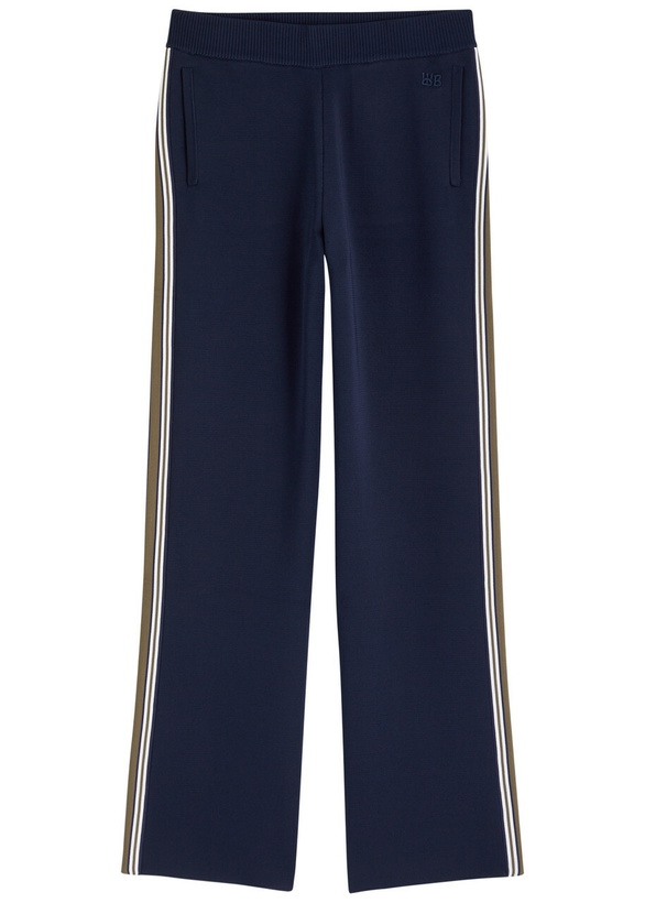 Photo: Wales Bonner Tide Knitted Sweatpants Navy