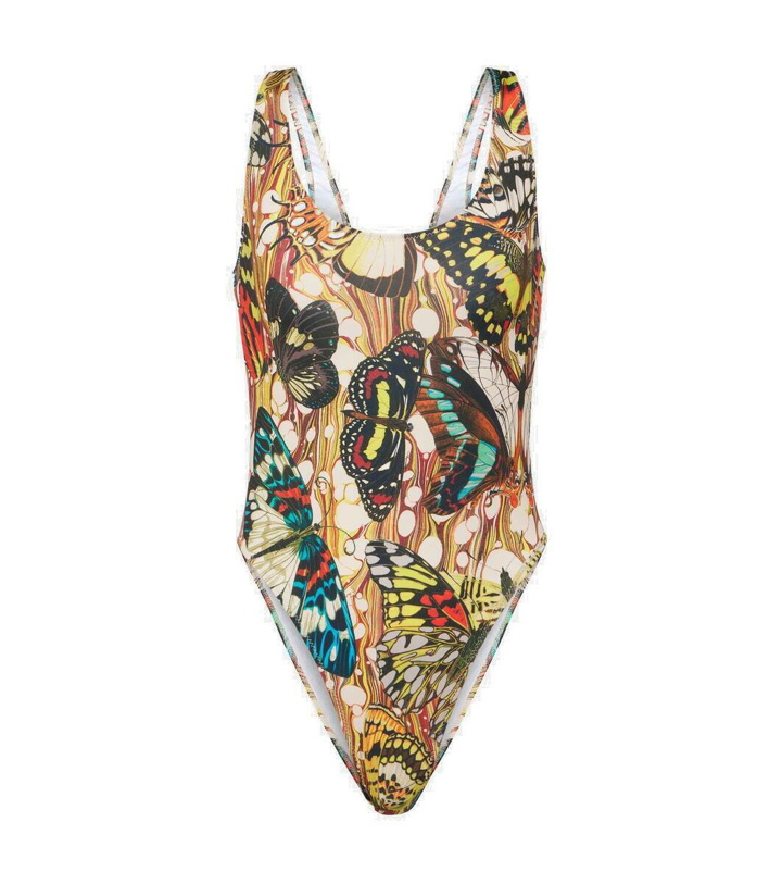 Photo: Jean Paul Gaultier Papillon printed swimsuit