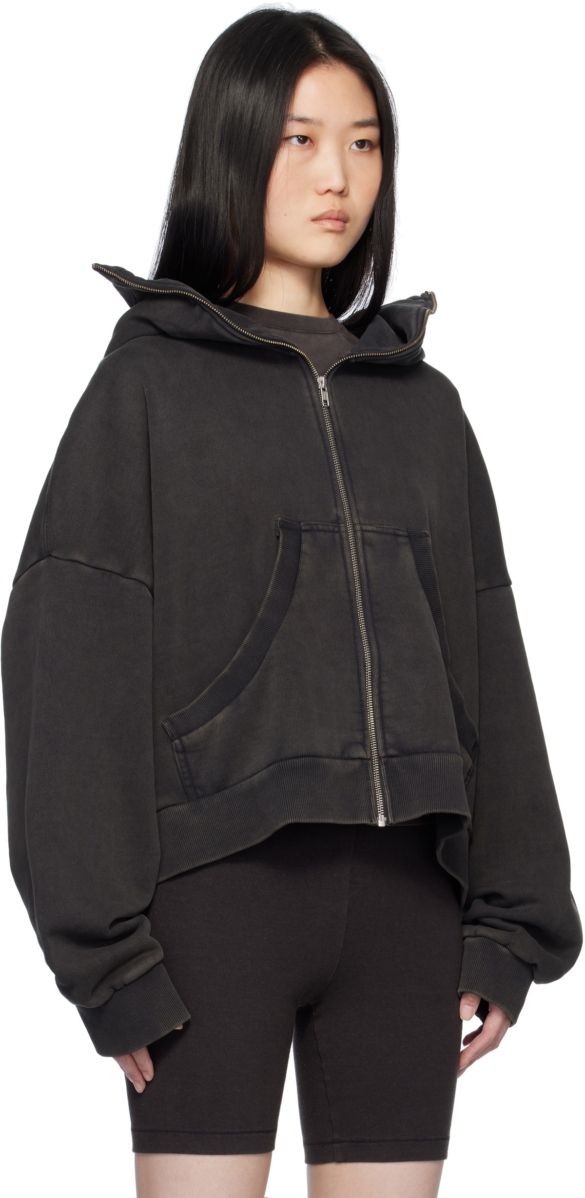 トップス entire studios full zip hoodie Entire Studios Black Full Zip Hoodie - Hoodies - Compare