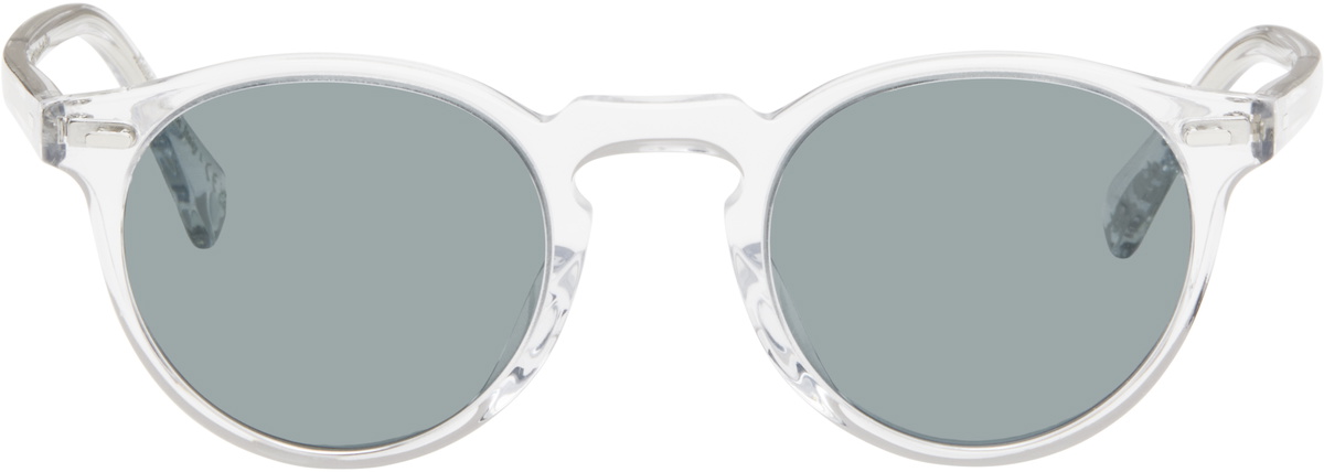 Oliver Peoples Transparent Gregory Peck Sunglasses