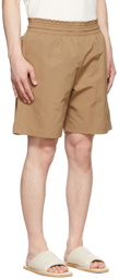 Acne Studios Brown Recycled Polyester Shorts