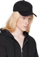 Mugler Black Workwear Cap