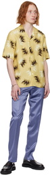 Paul Smith Yellow Printed Shirt