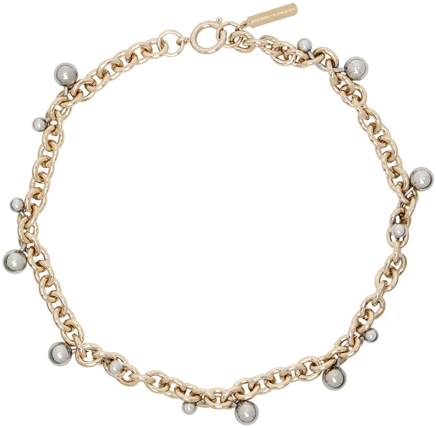 【Justine Clenquet】大人気!! ゴールド Alexa ネックレス ★ Justine Clenquet Gold Alexa Necklace Justine Clenquet