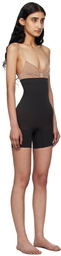 SKIMS Black Everyday Sculpt High-Waisted Mid Thigh Shorts