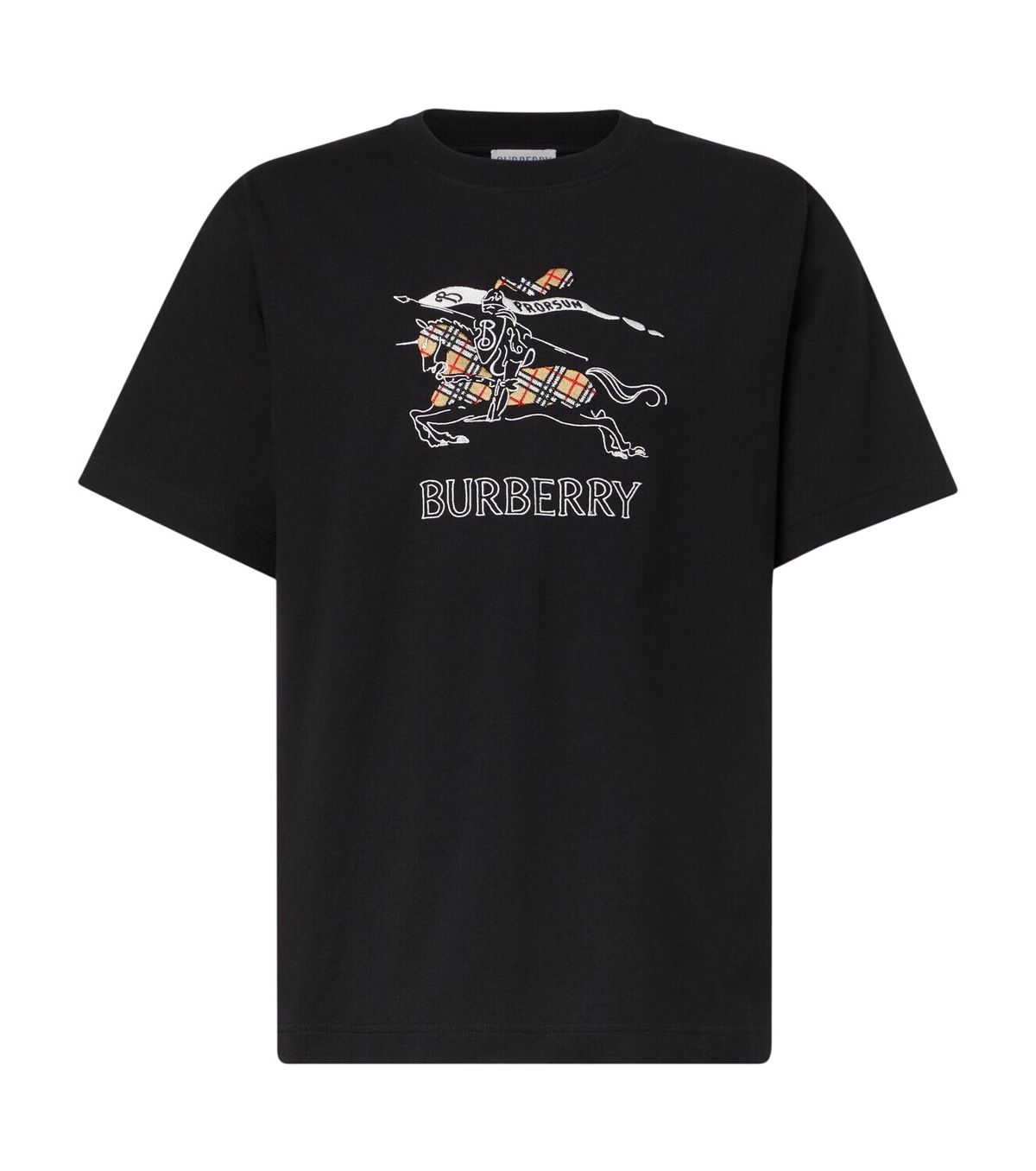 Burberry Men's Padbury EKD Logo T-Shirt in Black Burberry