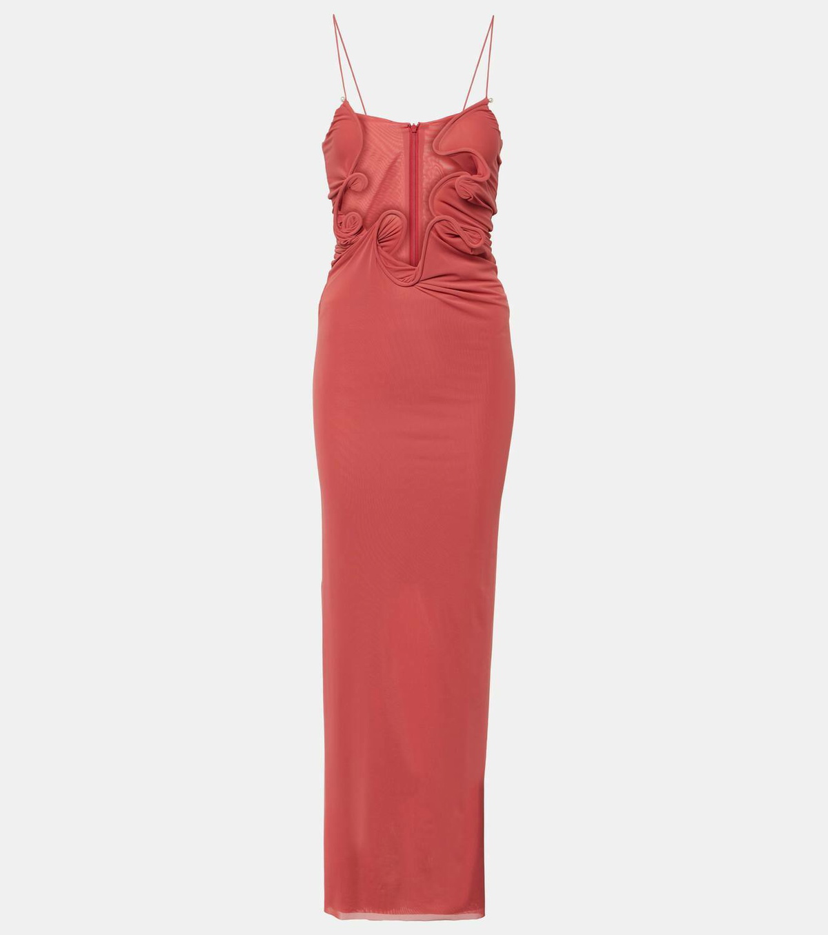 venus cut out dress Christopher Esber Venus Plunging Maxi Dress