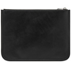 A.P.C. Morgan Logo Zip Pouch