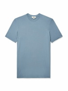 Altea - Lewis Slim-Fit Stretch-Cotton Jersey T-Shirt - Blue