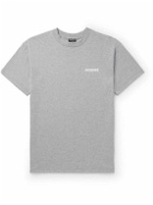 Jacquemus - Logo-Print Organic Cotton-Jersey T-Shirt - Gray
