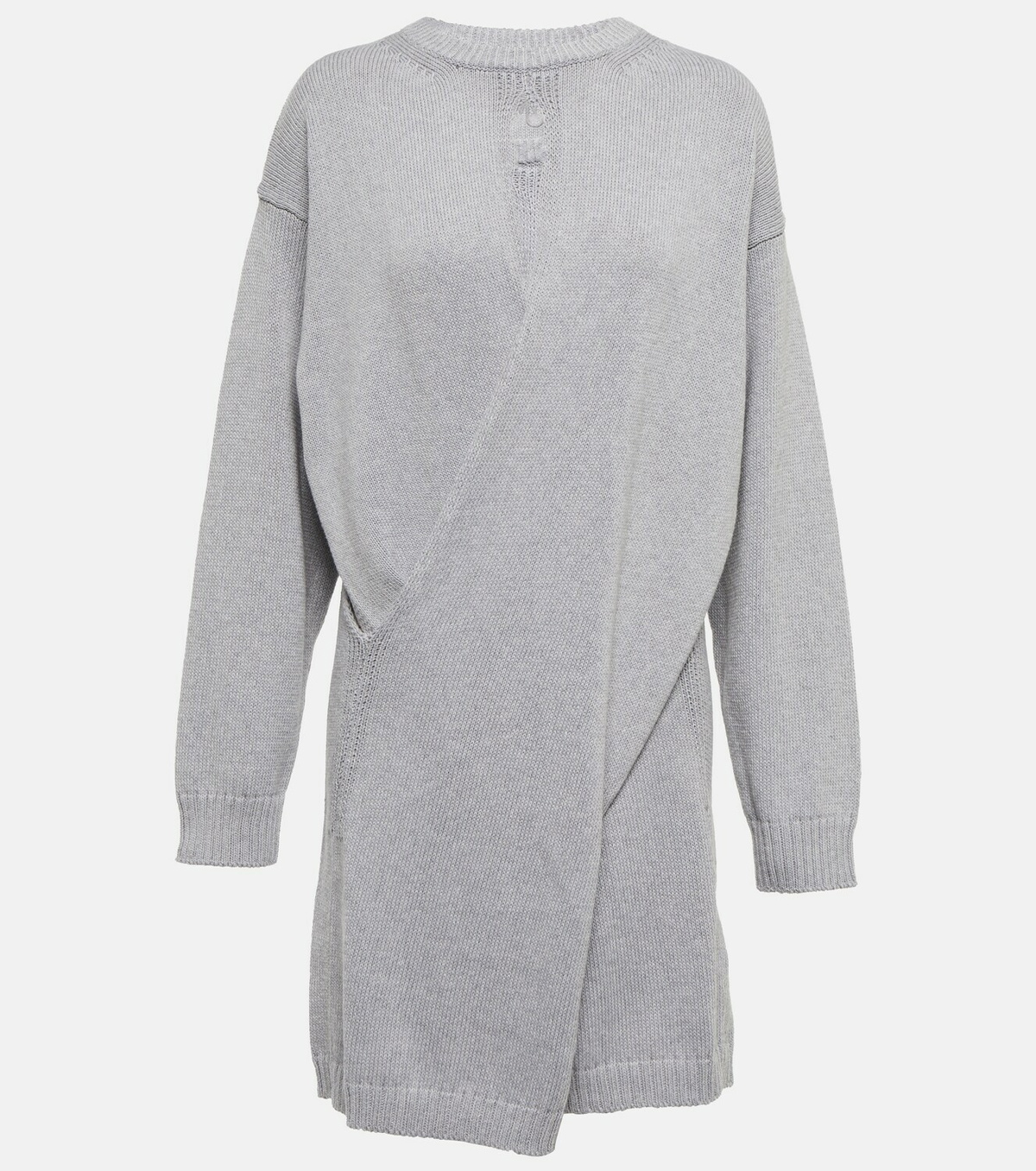 JW Anderson - Twisted cotton sweater dress JW Anderson JW Anderson - Twisted cotton sweater dress JW Anderson