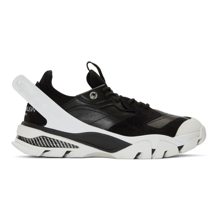 Photo: Calvin Klein 205W39NYC Black and White Carlos 10 Sneakers