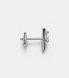Repossi Serti Sur Vide 18kt white gold single earring with diamonds