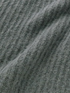 Giorgio Armani - Ribbed-KnitSweater - Gray