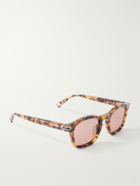 Orlebar Brown - The Davey Square-Frame Tortoiseshell Acetate Sunglasses