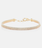 Shay Jewelry Triple Diamond 18kt gold bracelet