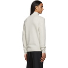 Ermenegildo Zegna White Premium Cashmere Turtleneck