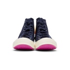 Converse Navy Heart Of The City Chuck 70 Hi Sneakers