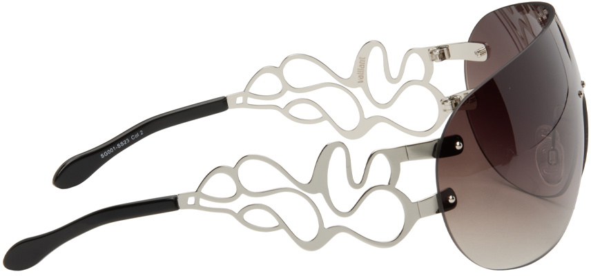 VAILLANT Silver & Brown TD Kent Edition Piscine Sunglasses