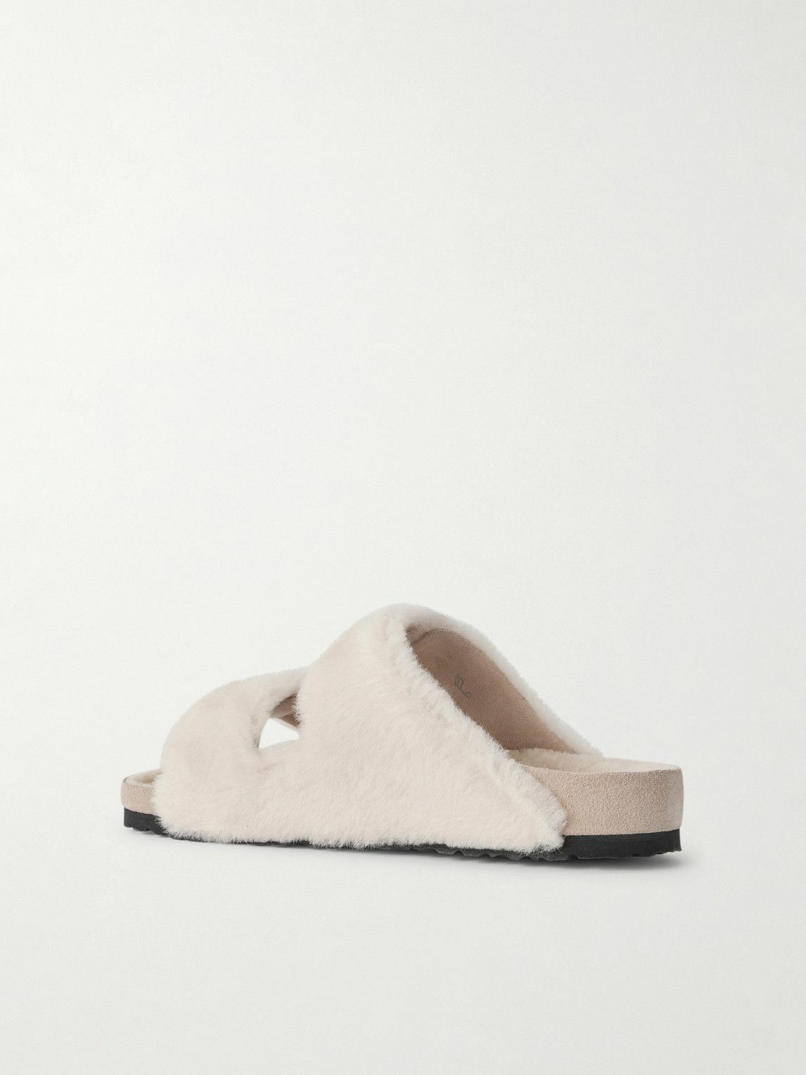BIRKENSTOCK 1774 - Arizona Shearling Sandals - Neutrals