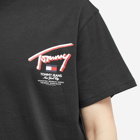 Tommy Jeans Men's 3D Signature T-Shirt in Black