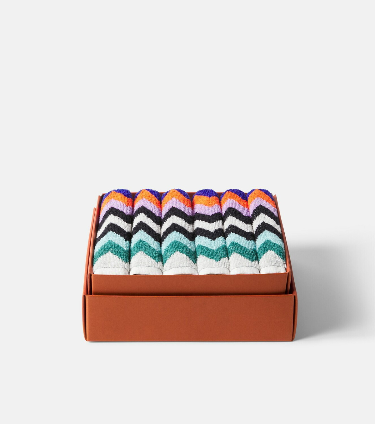 Missoni Best set of 6 cotton terry face towels