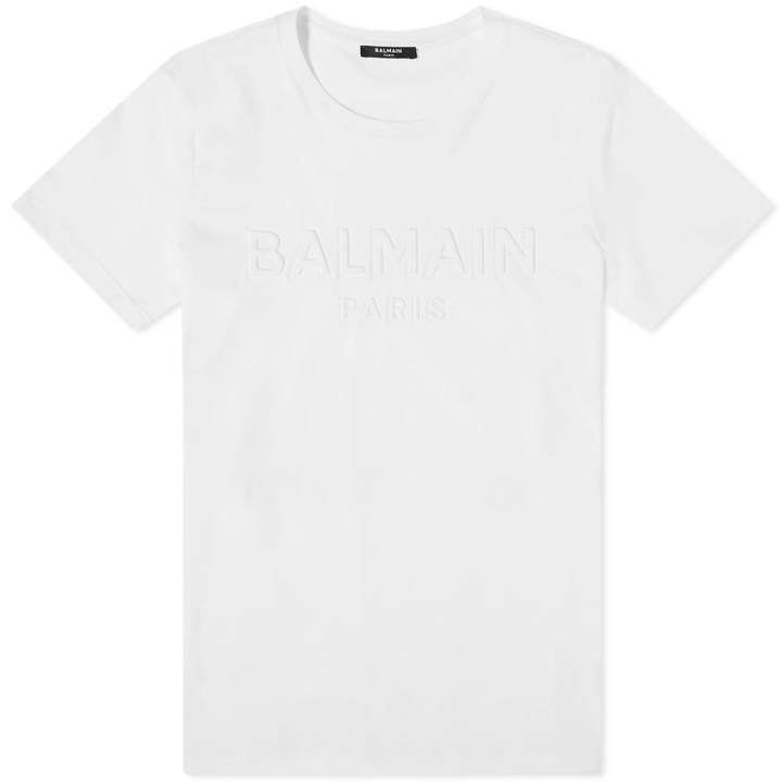 Photo: Balmain Embossed T-Shirt