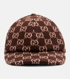 Gucci GG Canvas wool baseball cap