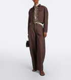 Jacquemus Ovalo barrel-leg jeans