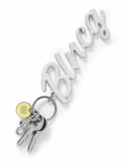 Balenciaga - Silver-Tone and Enamel Keyring