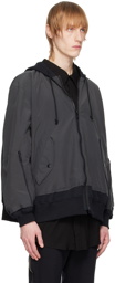 Undercoverism Gray Hooded Jacket