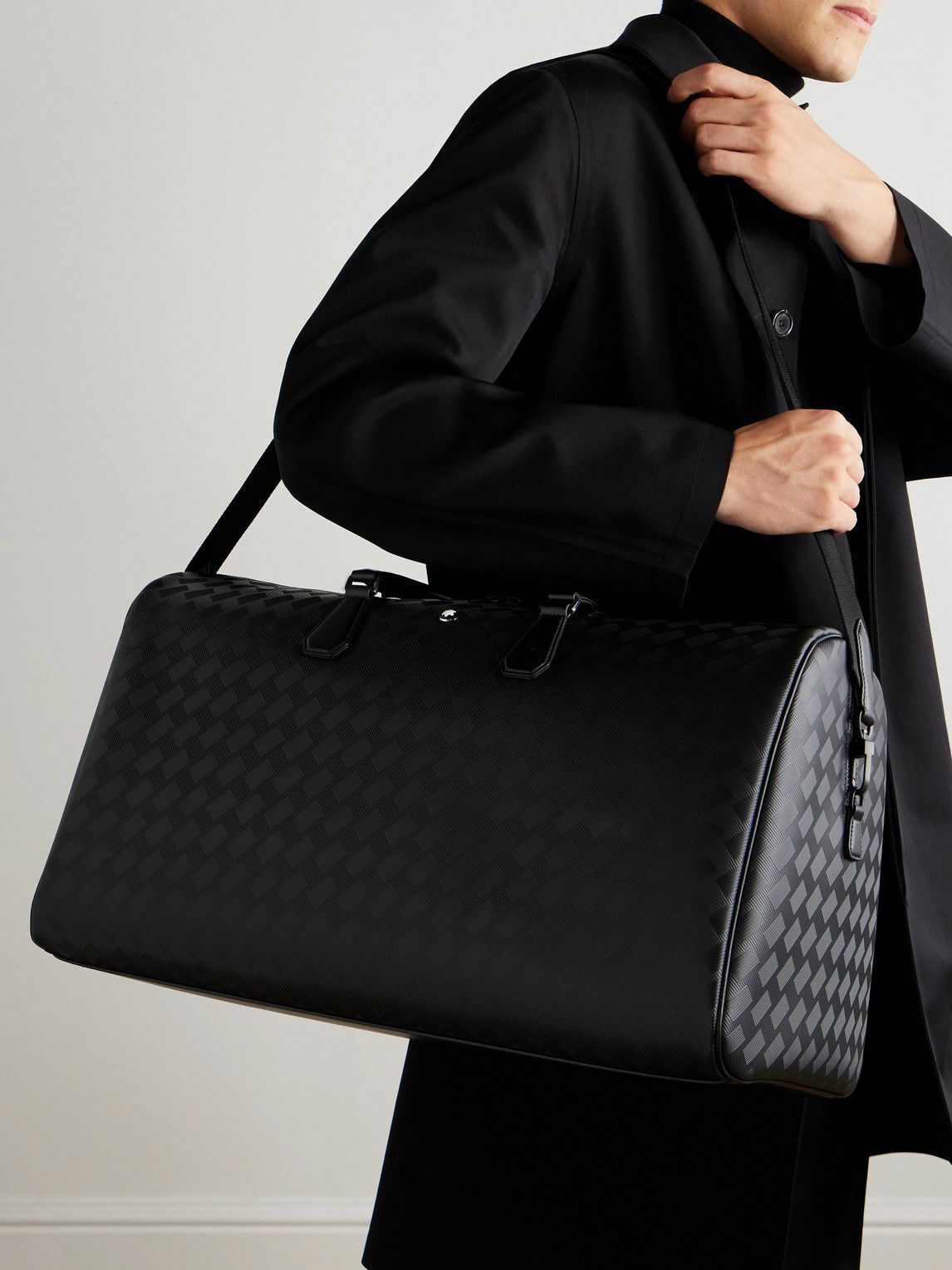 Montblanc - Large 142 Extreme 3.0 Textured-Leather Weekend Bag