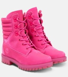 Jimmy Choo - x Timberland® velvet lace-up boots