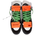 Off-White Black and Purple Off-Court 3.0 High Sneakers