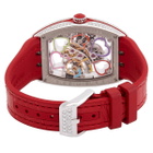 Franck Muller Vanguard Heart Skeleton Hand Wind Diamond Ladies Watch V 35 S6 SQT HEART D COL DR AC RG AC