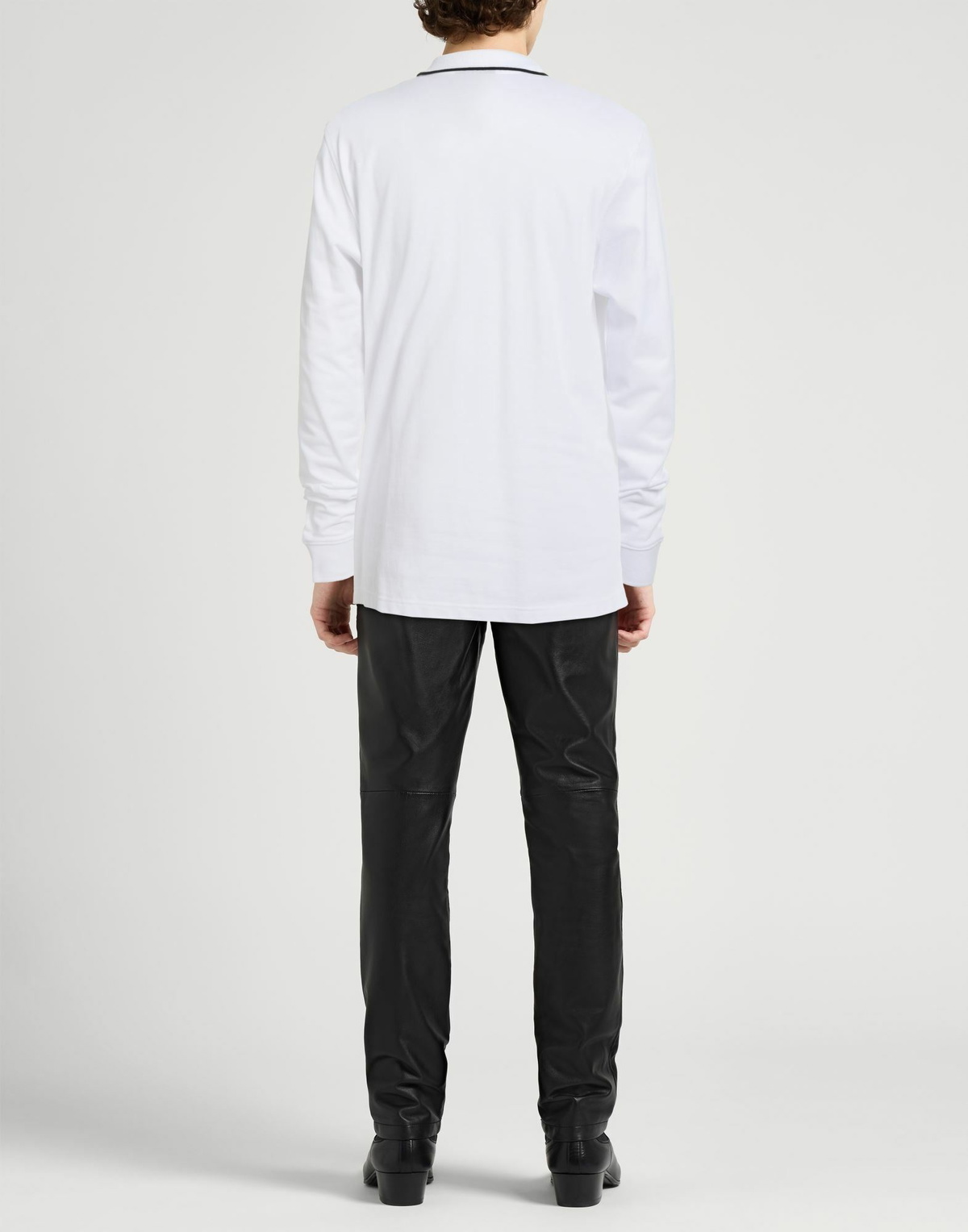 Philipp Plein Mens Polo shirt in White