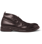 Officine Creative - Character Leather Desert Boots - Burgundy