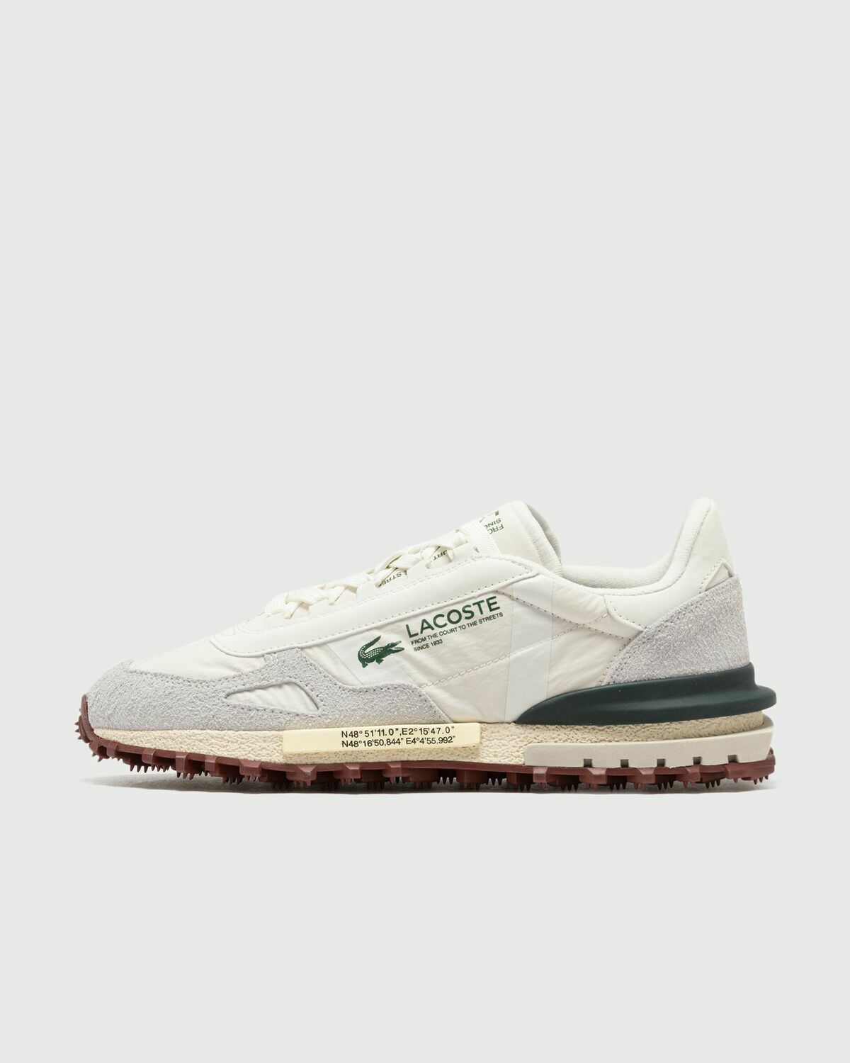 Lacoste ELITE ACTIVE 125 2 SMA White Mens Lowtop
